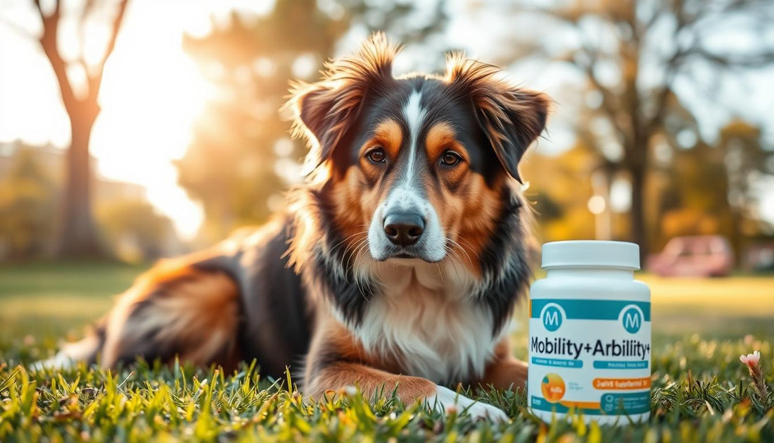 Arthrose chien berger australien : soulagement avec Mobility+ - Bounty Premium – Compléments pour chiens