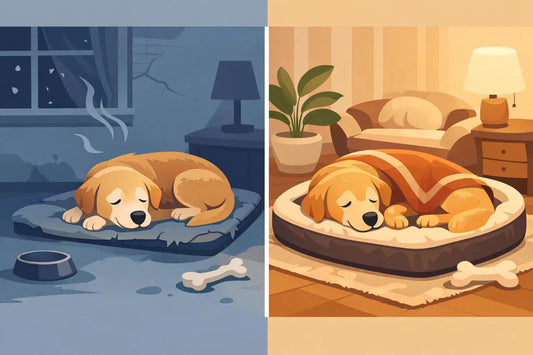 Avant après confort chien senior: quoi voir - Bounty Premium – Compléments pour chiens
