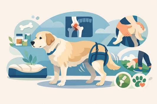 Comment soutenir les hanches d’un chien senior - Bounty Premium – Compléments pour chiens
