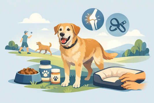 Comment soutenir un chien vieillissant actif - Bounty Premium – Compléments pour chiens