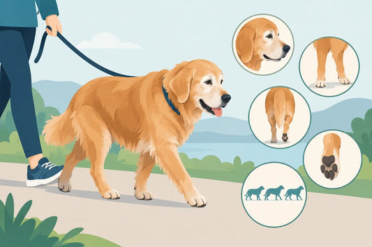 Étude de la marche du chien senior : que voir ? - Bounty Premium – Compléments pour chiens