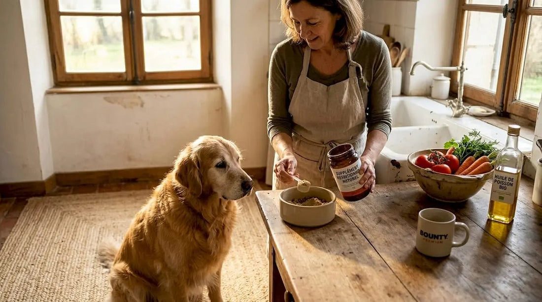 Exemples de suppléments canins naturels pour chiens 2026 - Bounty Premium – Compléments pour chiens