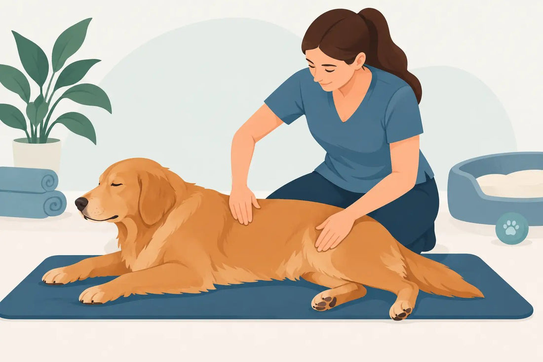Masser les muscles d’un chien raide : mode d’emploi - Bounty Premium – Compléments pour chiens
