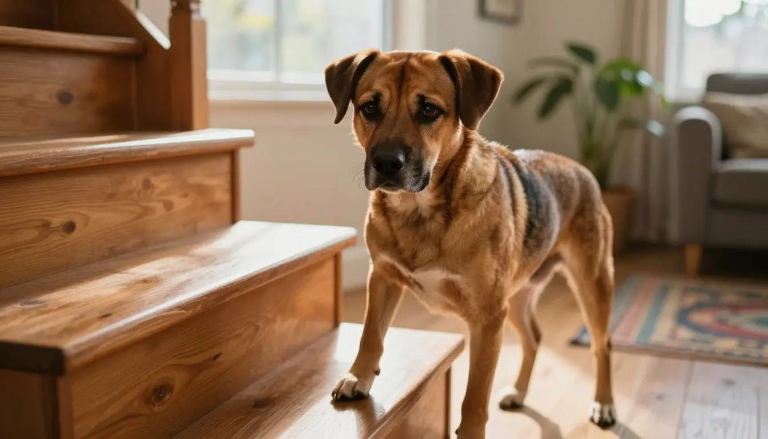 Mon chien a du mal à monter les escaliers - que faire ? - Bounty Premium – Compléments pour chiens