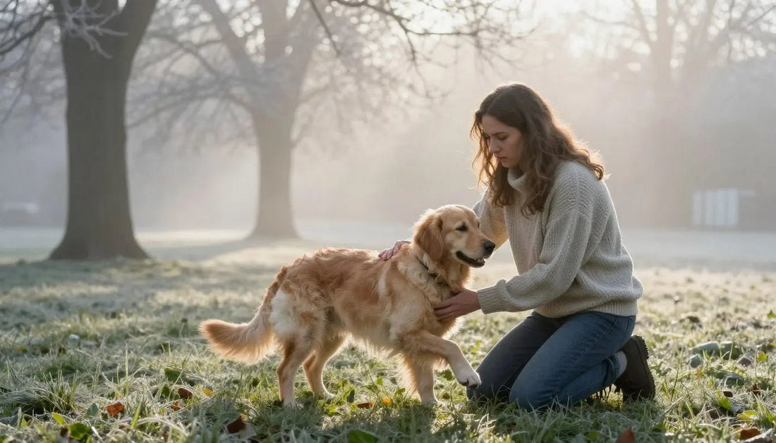 Mon chien boite à froid le matin : que faire ? - Bounty Premium – Compléments pour chiens