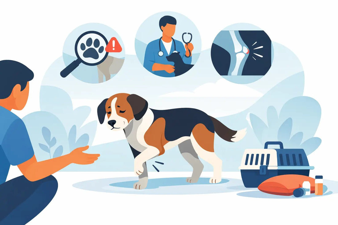 Mon chien boite soudainement : que faire ? - Bounty Premium – Compléments pour chiens