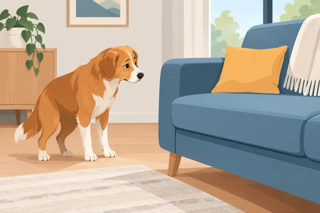 Mon chien hésite avant de sauter sur le canapé - Bounty Premium – Compléments pour chiens