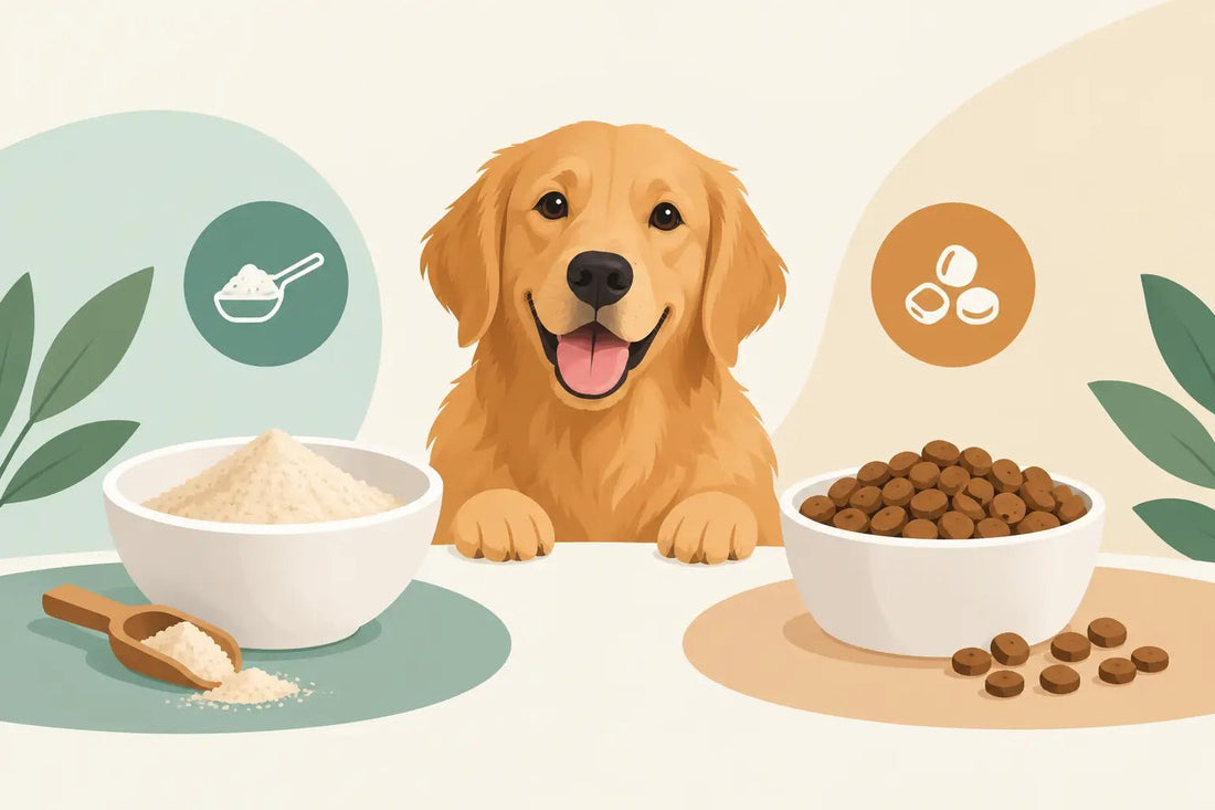 Poudre ou bouchées : que choisir pour votre chien ? - Bounty Premium – Compléments pour chiens