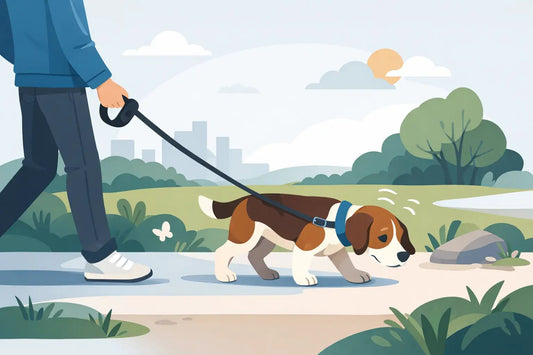 Pourquoi un chien ralentit en promenade ? - Bounty Premium – Compléments pour chiens