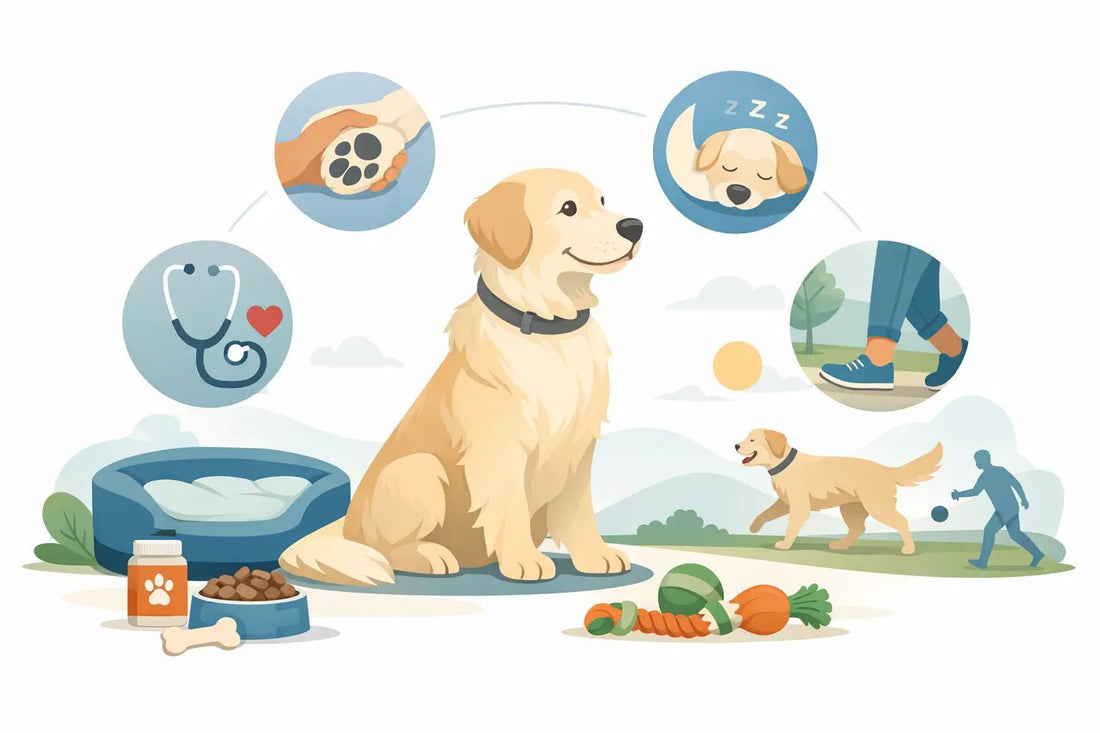 Routine bien-être du chien senior : 7 repères - Bounty Premium – Compléments pour chiens