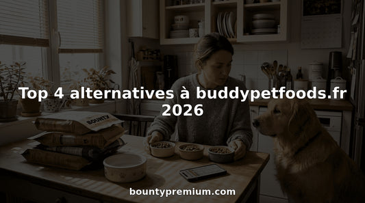 Top 4 alternatives à buddypetfoods.fr 2026 - Bounty Premium – Compléments pour chiens