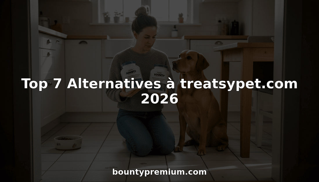 Top 7 Alternatives à treatsypet.com 2026 - Bounty Premium – Compléments pour chiens