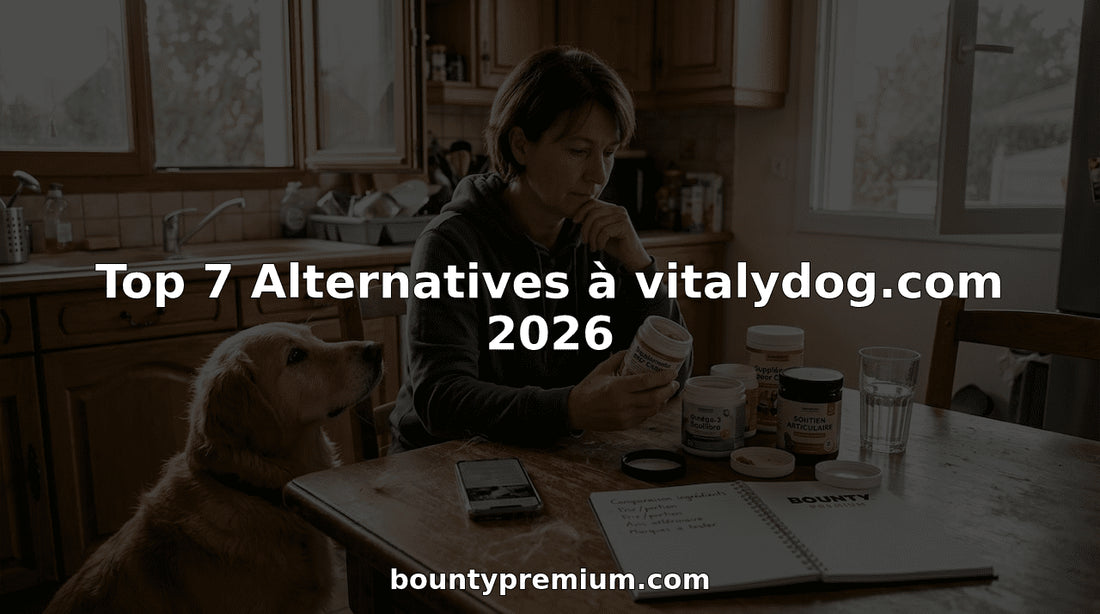 Top 7 Alternatives à vitalydog.com 2026 - Bounty Premium – Compléments pour chiens