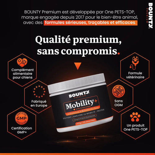 Mobility+ – Complément articulaire pour chien | Mobilité & confort des articulations